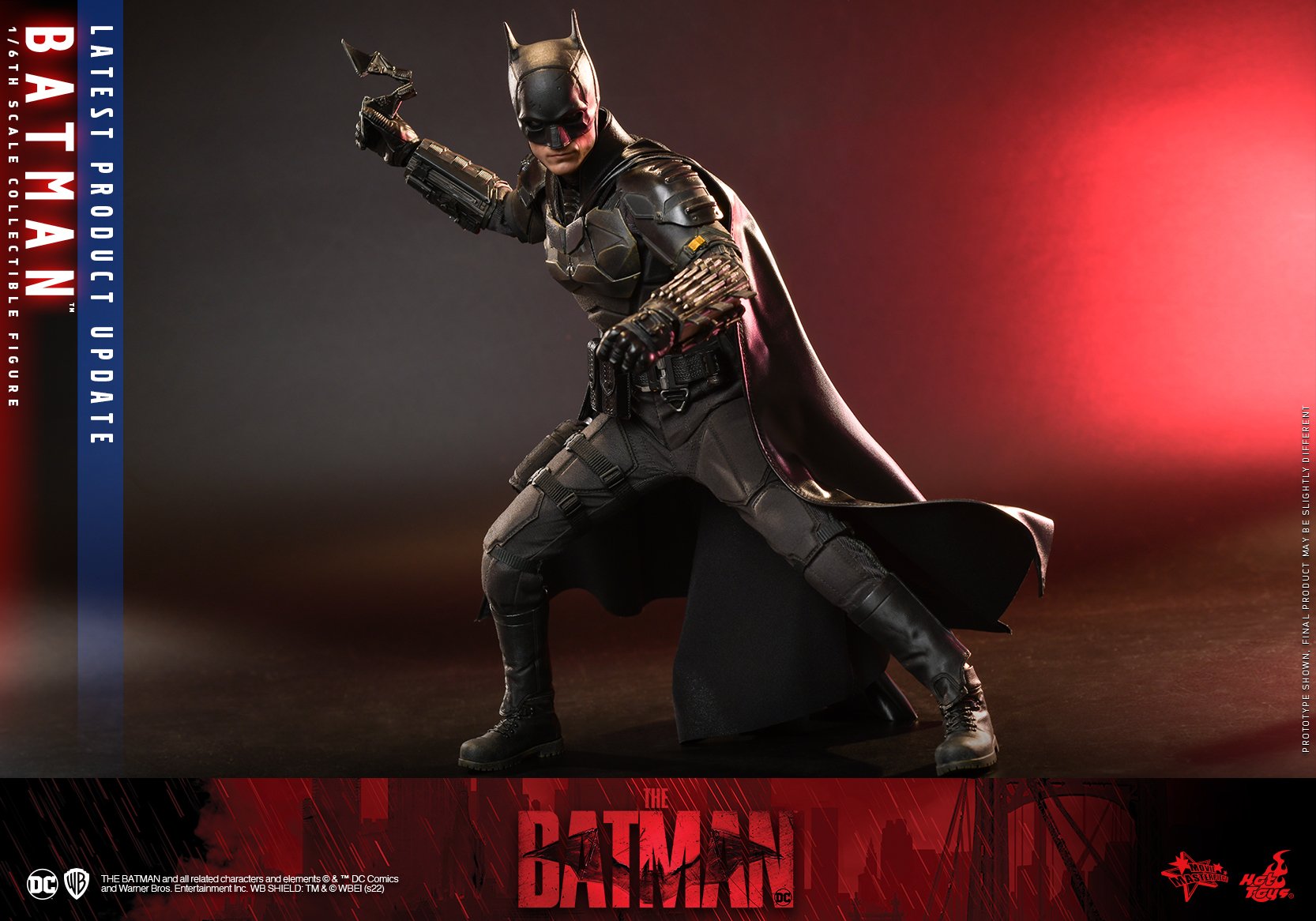 Hot Toys MMS639 1/6 The Batman - Batman (Deluxe Version)