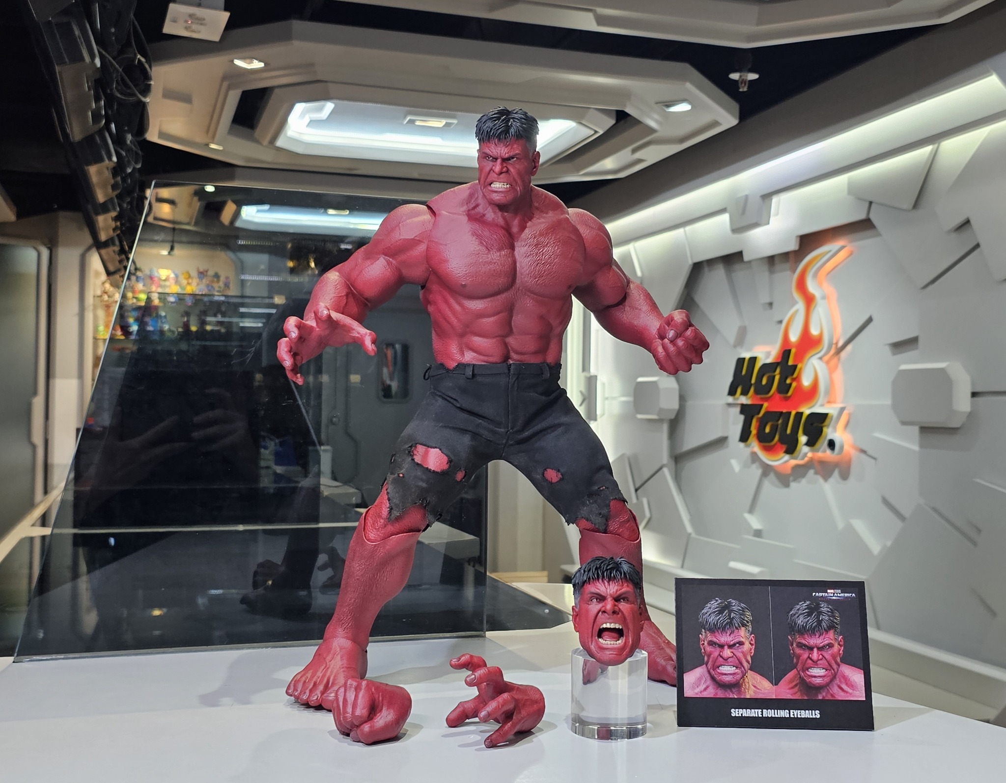 Hot Toys MMS797 Captain America: Brave New World - Red Hulk