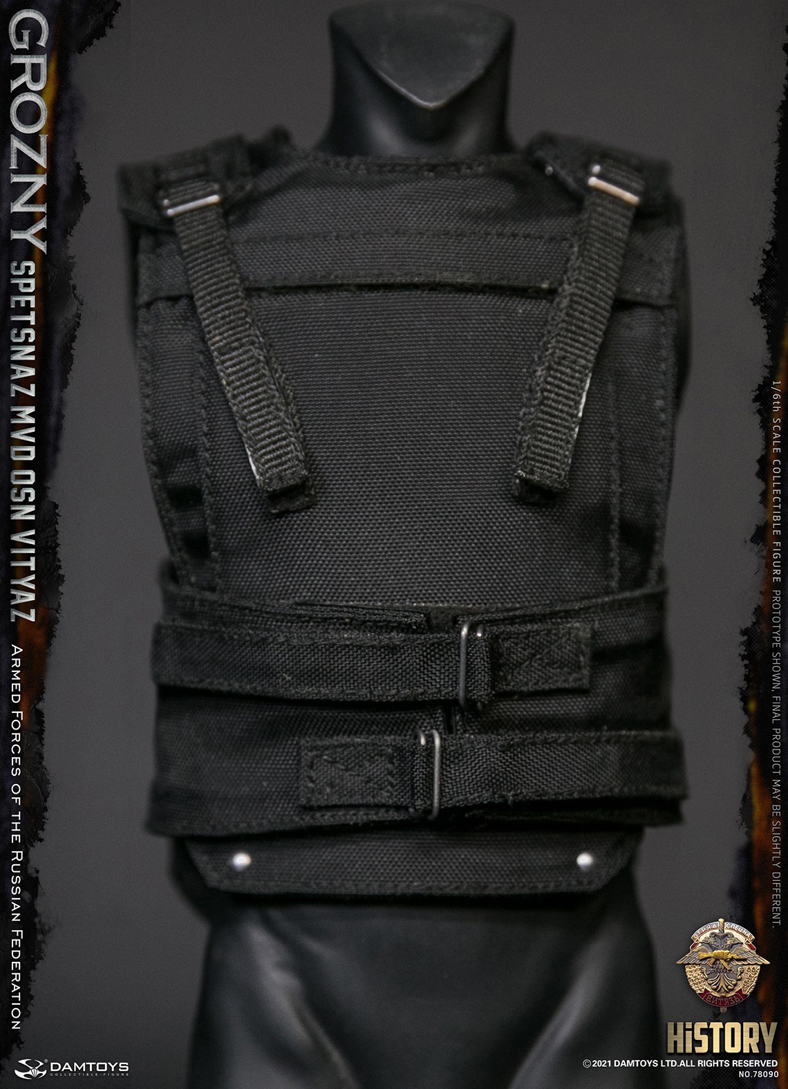 DAMTOYS 78090 1/6 SPETSNAZ MVD OSN VITYAZ - GROZNY