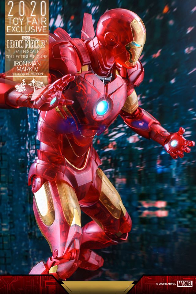 Hot Toys MMS568 IRON MAN 2 - IRON MAN MARK IV (HOLOGRAPHIC VERSION)