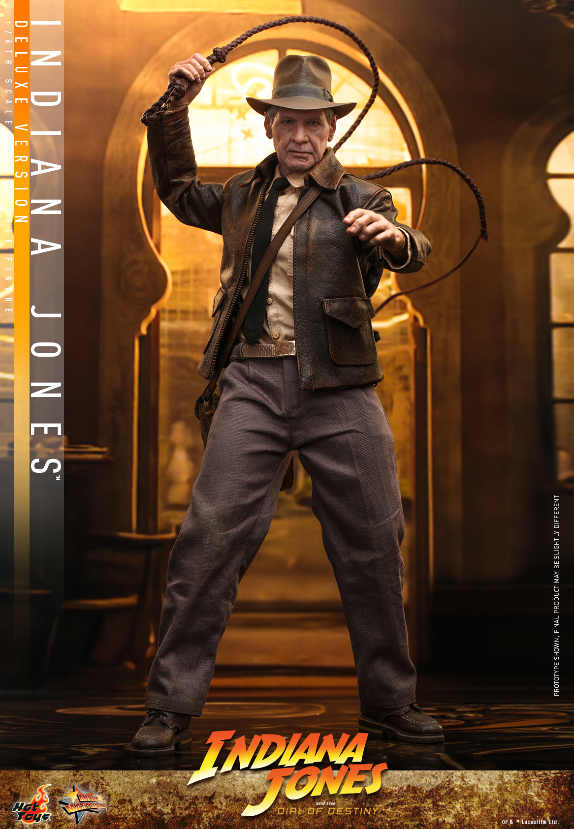 Hot Toys MMS717 1/6 Indiana Jones and the Dial of Destiny - Indiana Jones (Deluxe Version)