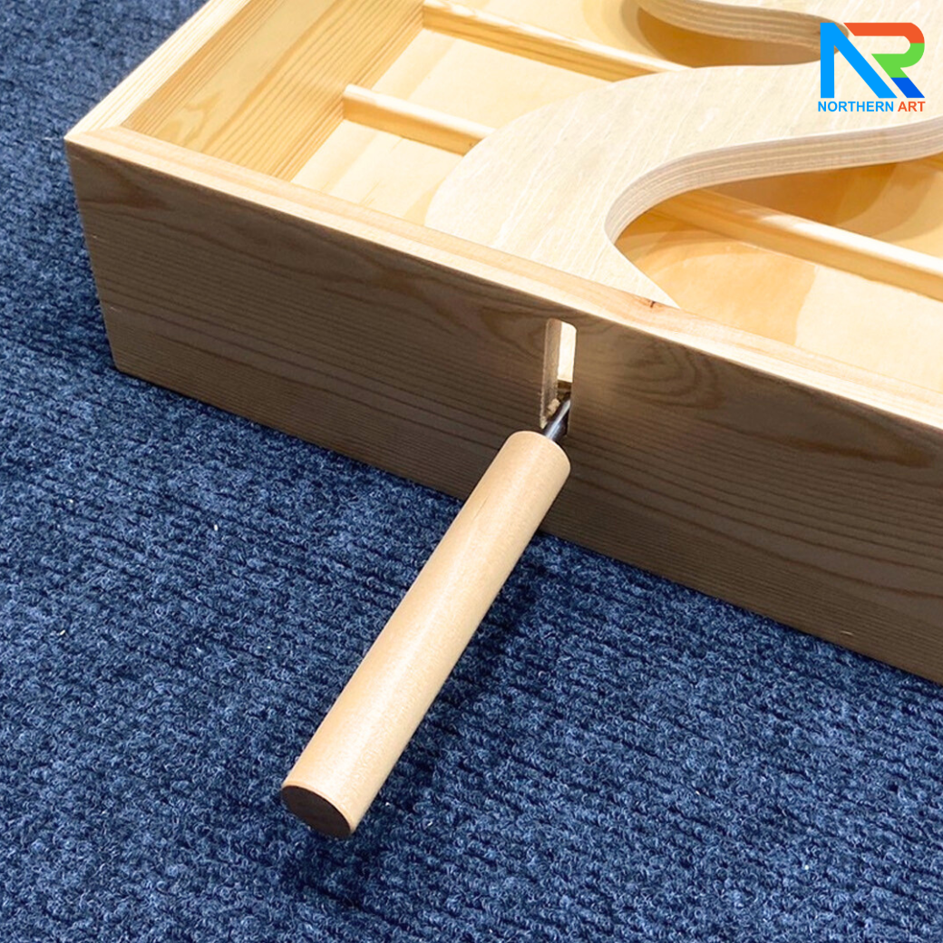 เกมส์บาลานซ์บอล BALANCE GAME ขนาด (W)32 x (L)55 x (H)10 cm. วัสดุไม้จริง สีธรรมชาติ พร้อมลูกบอลไม้ 2 ลูก