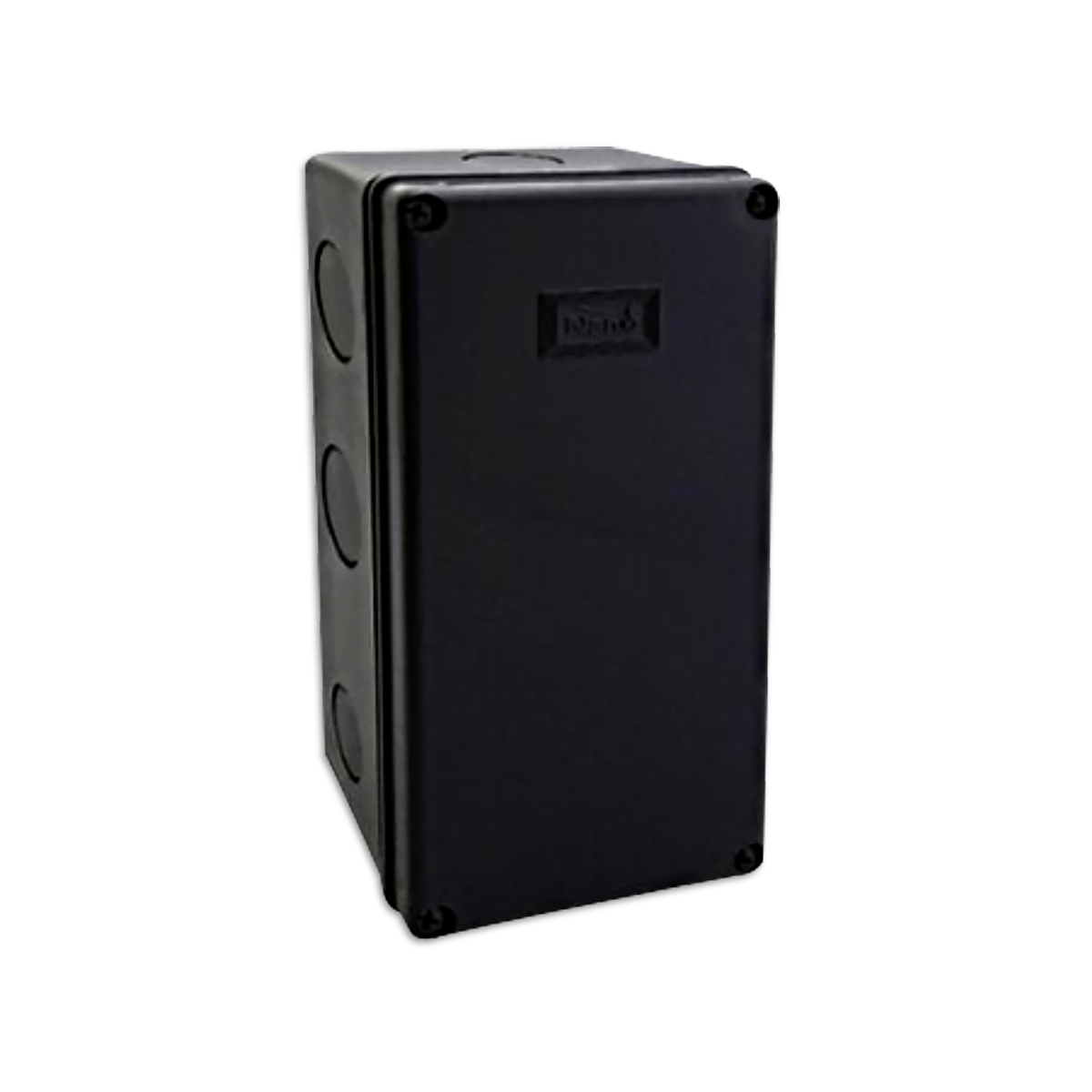 NANO กล่องกันน้ำ ขนาด 5x10x3.5" สีดำ รุ่น NANO-203B (20 ชิ้น/กล่อง)