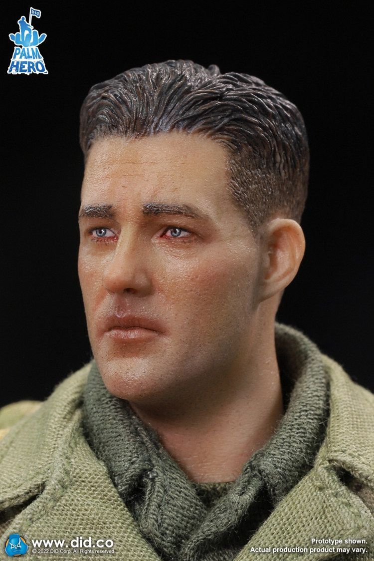 DID XA80012 1/12 Palm Hero Series WWII US 2nd Ranger Battalion Series 4 - Private Reiben