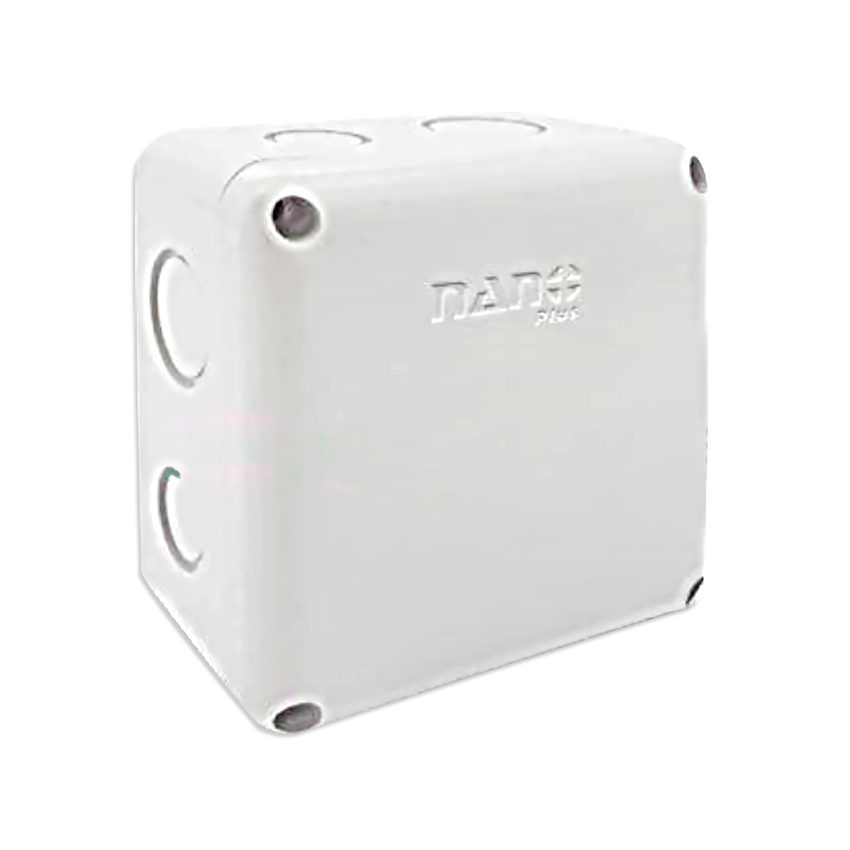 กล่องกันน้ำสีขาว 4"x4" x2.5" รุ่นนาโนพลัส 202W-NNP (40 ชิ้น / กล่อง)