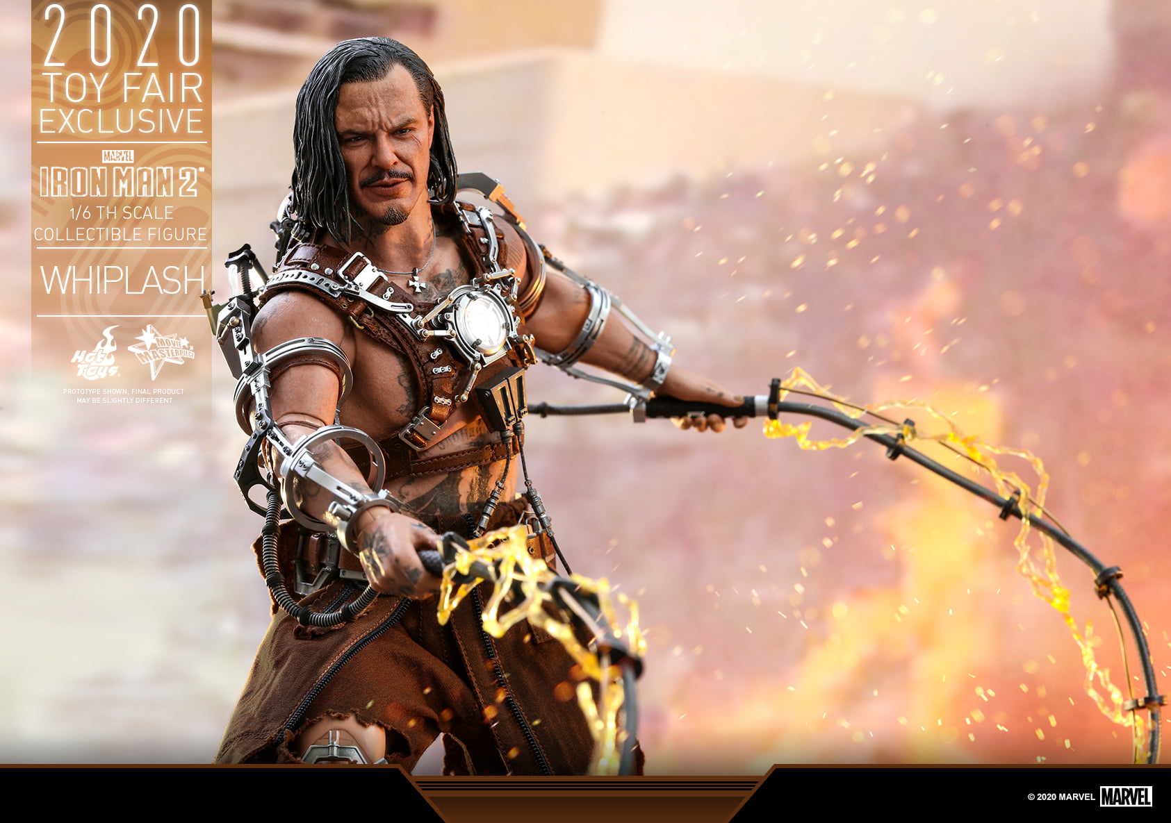 Hot Toys MMS569 IRON MAN 2 - WHIPLASH