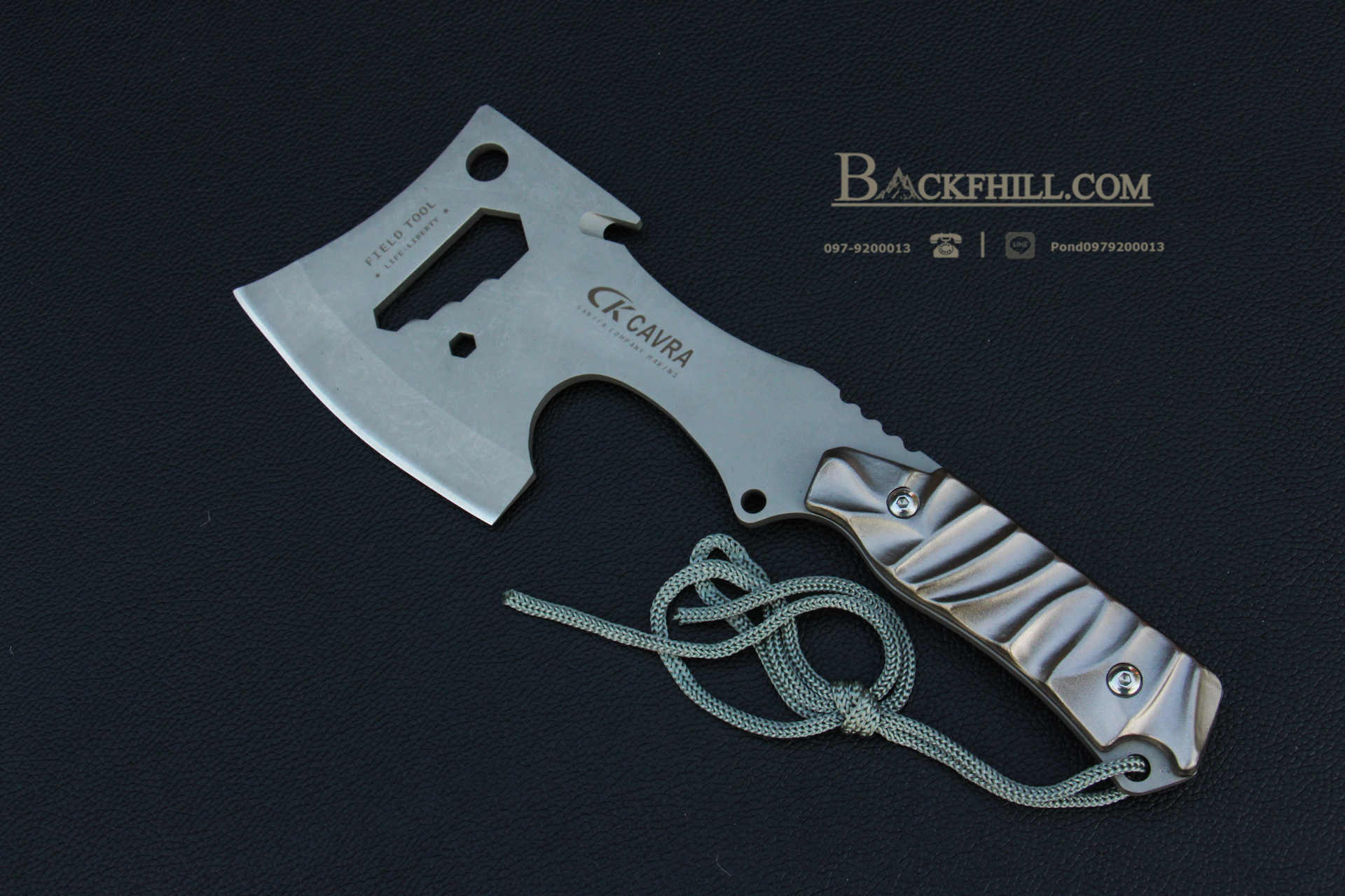 ขวานลุยป่าขนาดพกพา CARVA F10 Stainless Steel ขนาด 10 นิ้ว