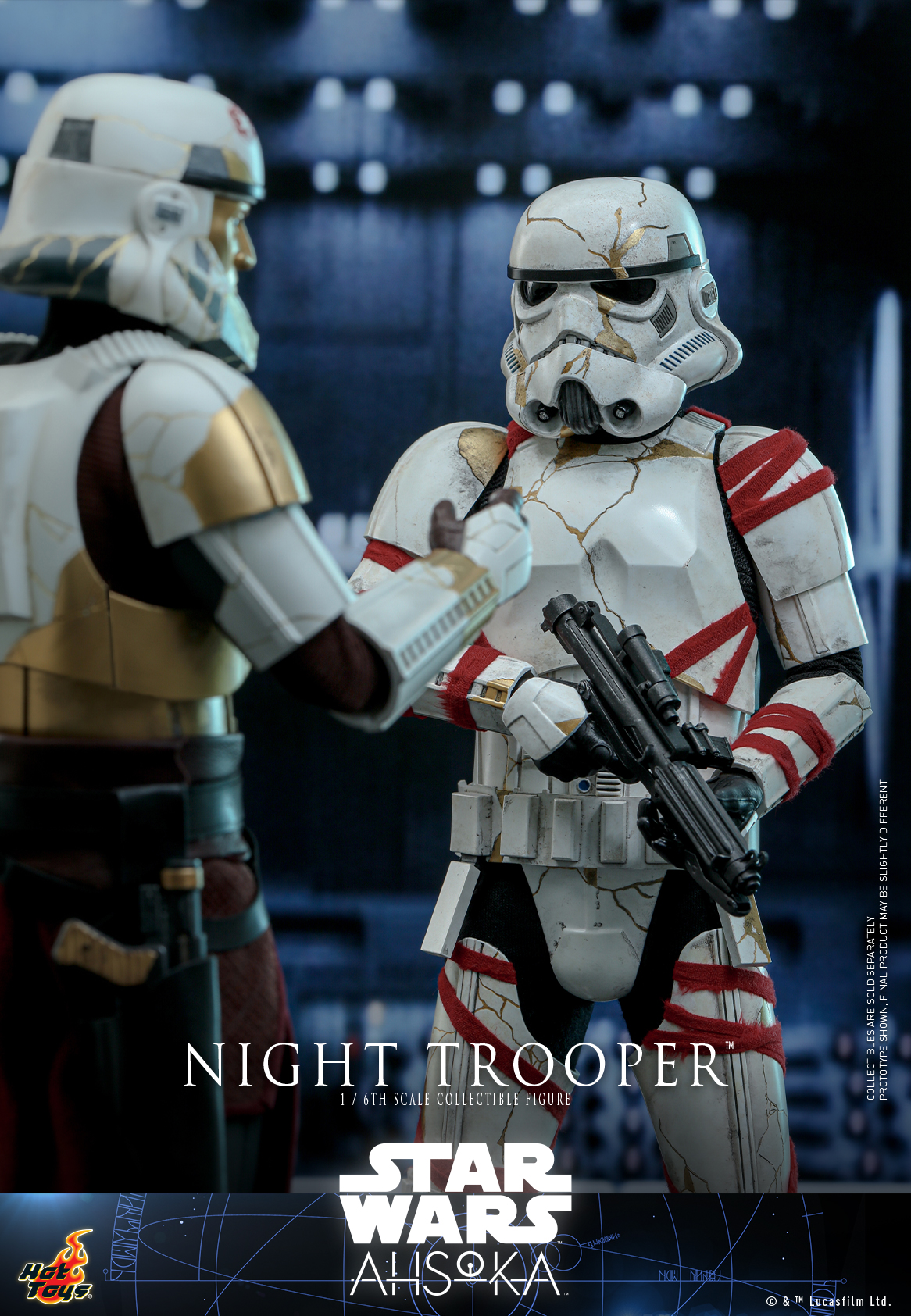 Hot Toys TMS121 1/6 Star Wars: Ahsoka™ - Night Trooper™