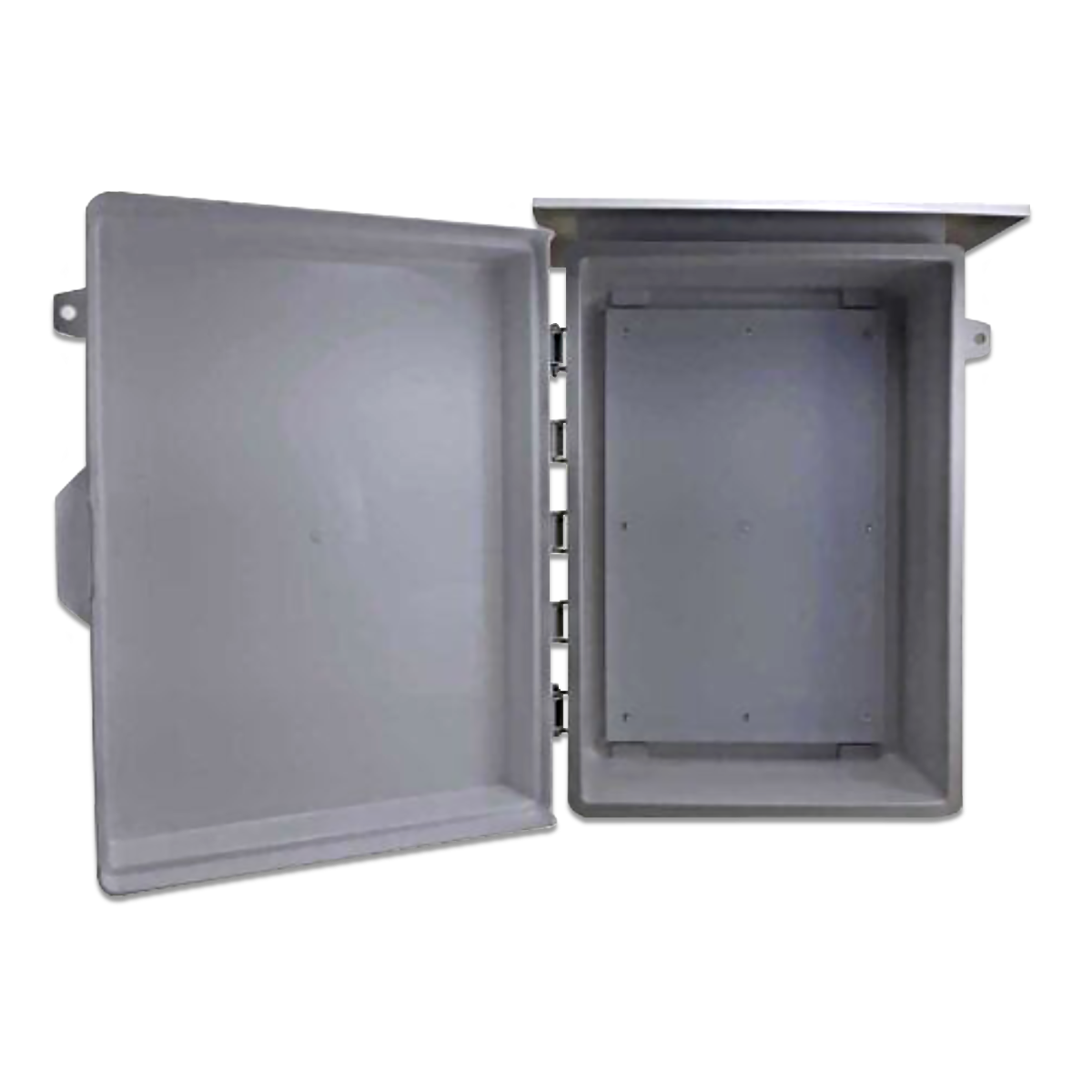 NANO ตู้กันฝน ขนาด 15x21x8" สีเทา รุ่น NANO-104G (1 ชิ้น/กล่อง)