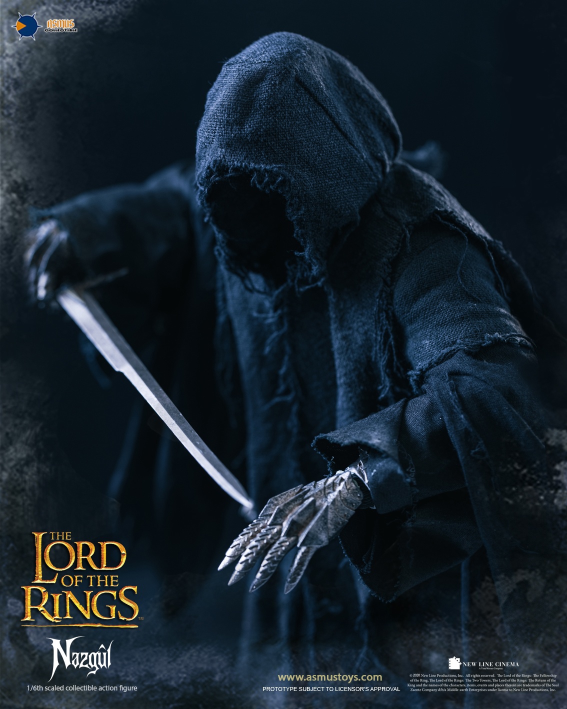 Asmus Toys LOTR005V2 1/6 The Lord of The Rings - Nazgûl