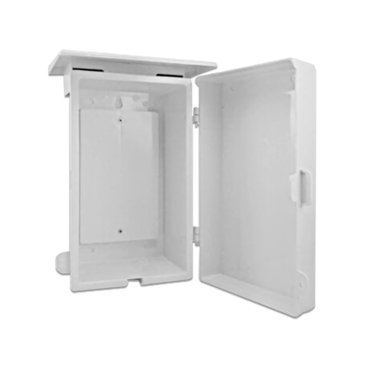 NANO ตู้กันฝน NANO PLUS ขนาด 8"x12.5"x6" สีขาว รุ่น 101W-NNP (1 ชิ้น/กล่อง)