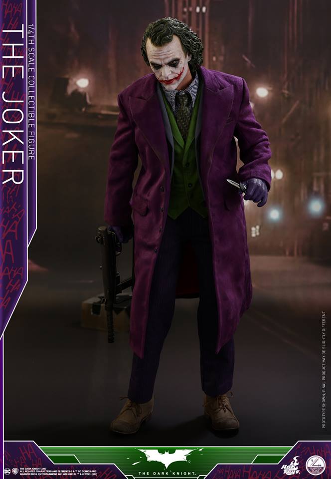 Hot Toys QS010 THE DARK KNIGHT 1/4 THE JOKER
