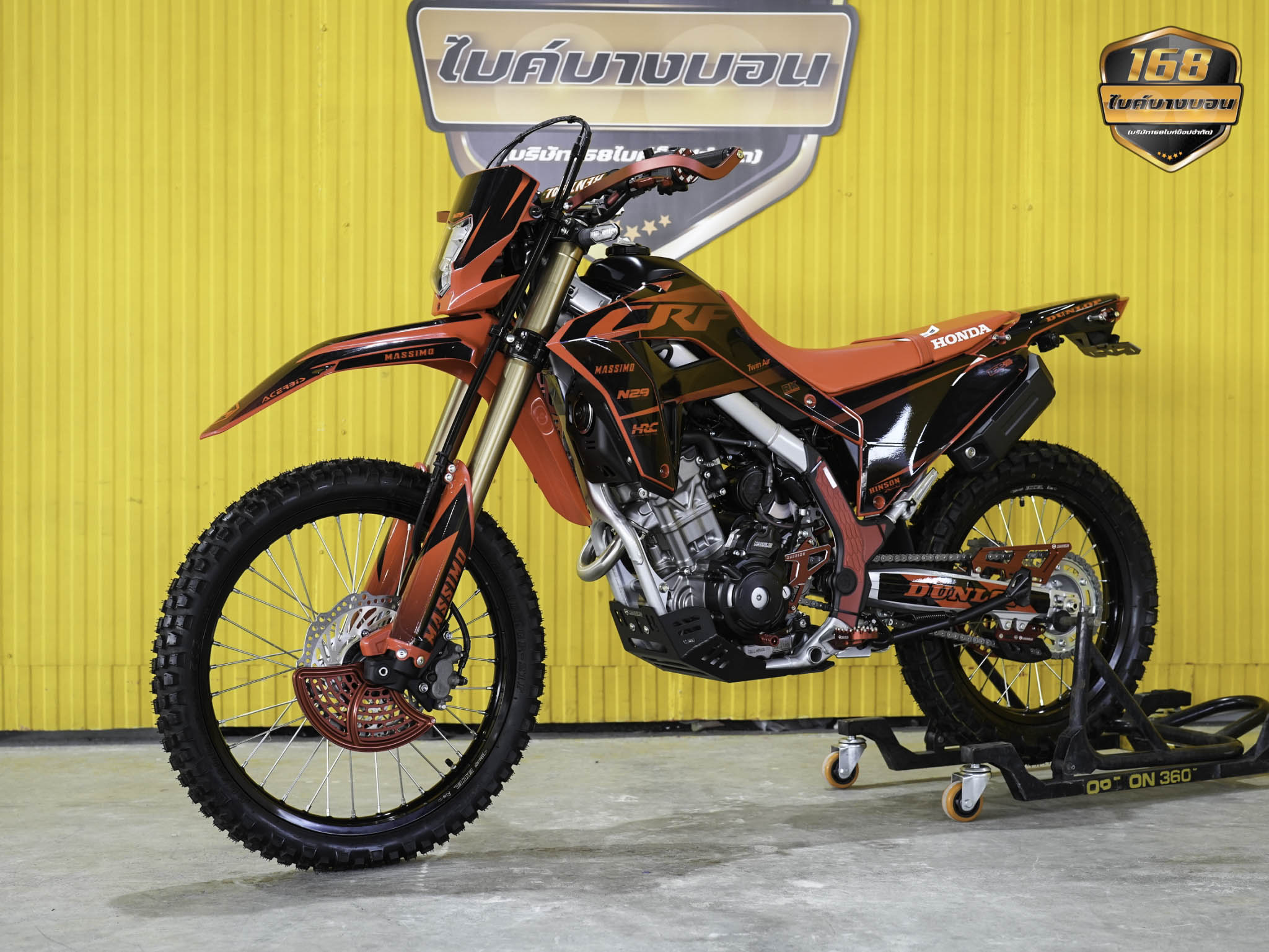 NEW Honda CRF300 L 2025 (รถป้ายเเดงเเต่งให้ครบ สด-ผ่อน )