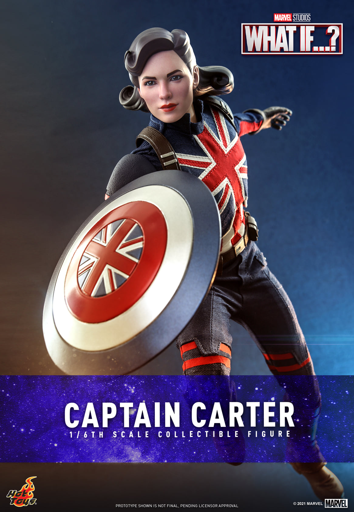 Hot Toys TMS059 1/6 What If... - Captain Carter