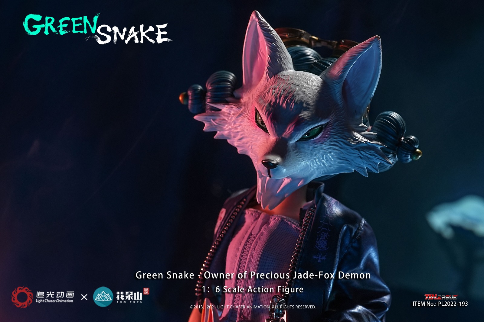 TBLeague PL2022-193 PL2022-194 1/6 Green & White Snake - Owner of Precious Jade-Fox Demon