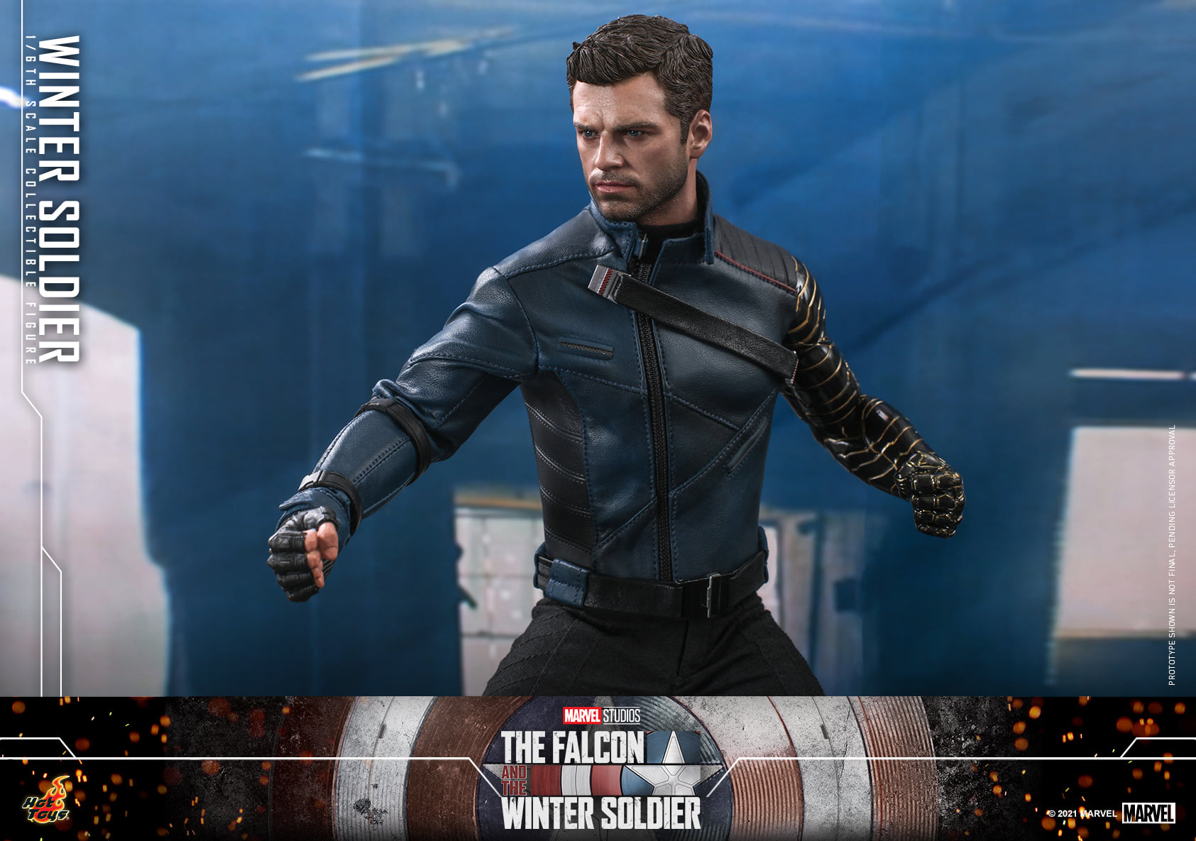 Hot Toys TMS039 1/6 The Falcon and the Winter Soldier - Winter Soldier