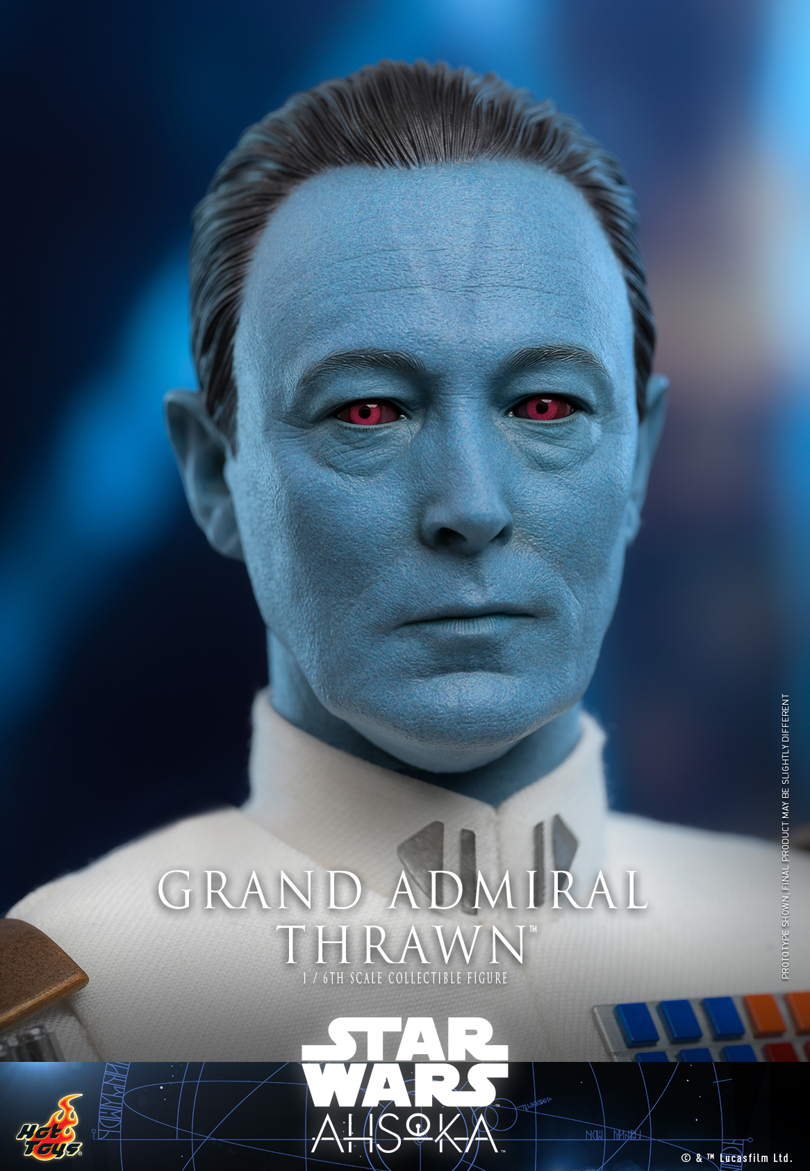 Hot Toys TMS116 1/6 Star Wars: Ahsoka - Grand Admiral Thrawn