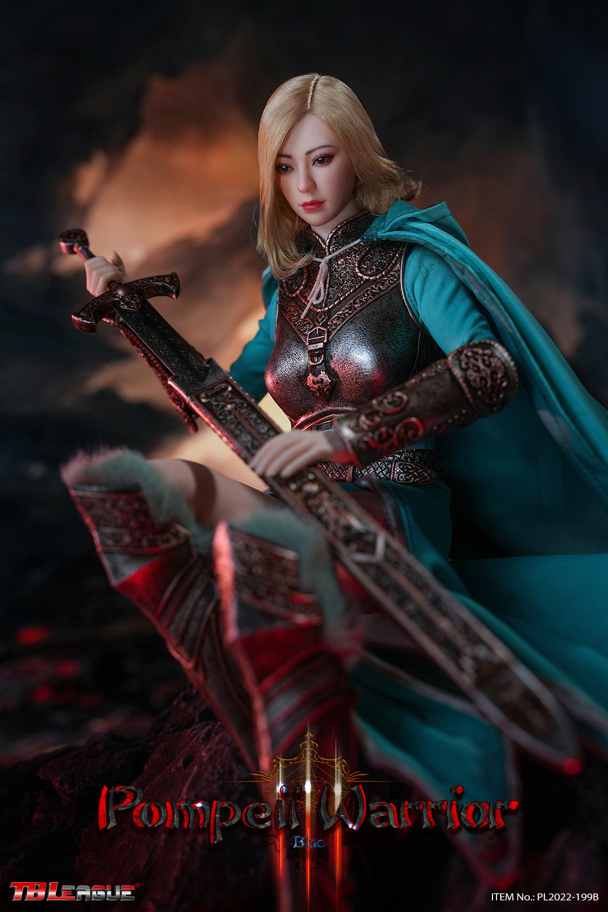TBLeague PL2022-199B 1/6 Pompeii Warrior Blue