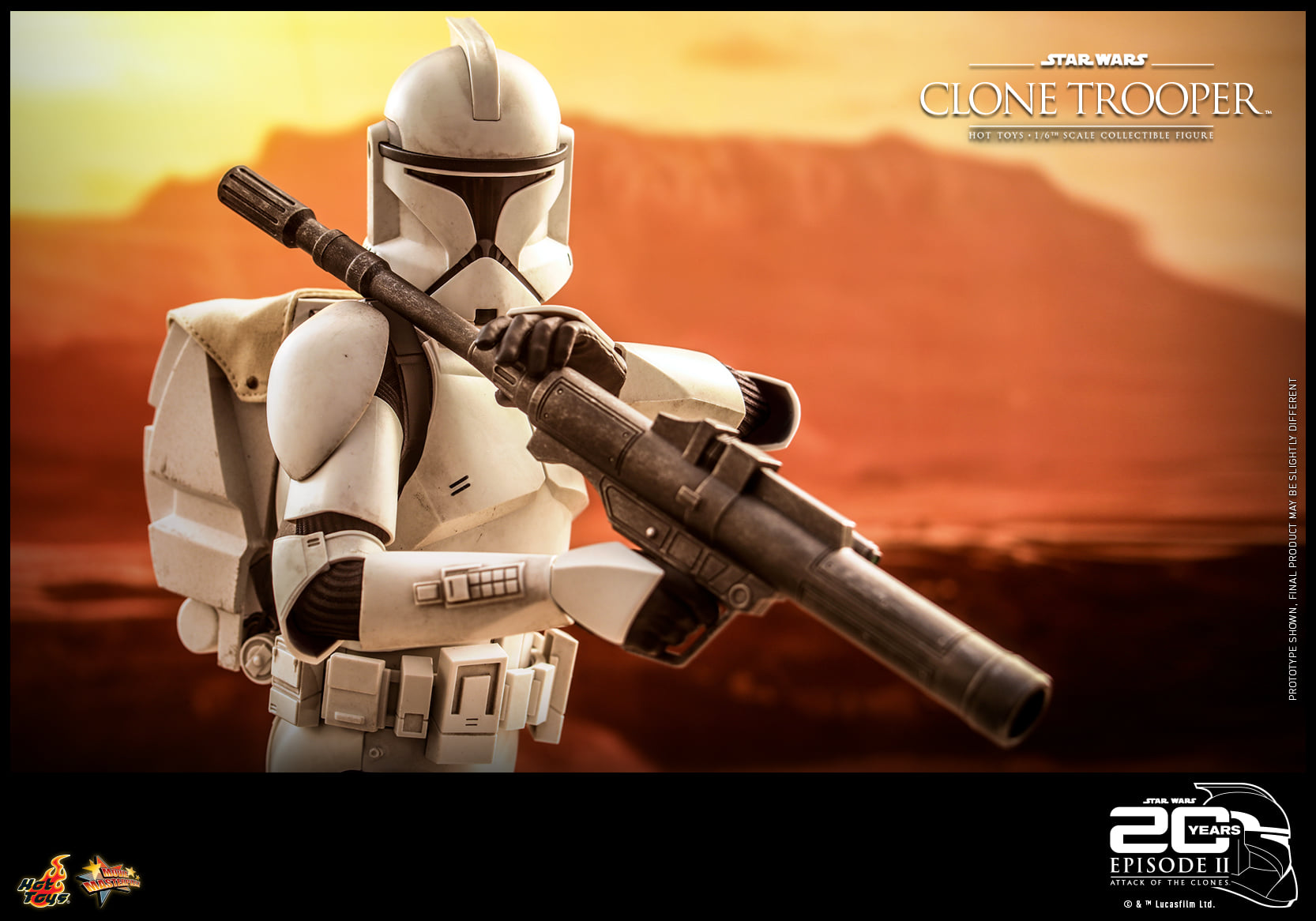 Hot Toys MMS647 1/6 Star Wars Episode II: Attack of the Clones™ - Clone Trooper™