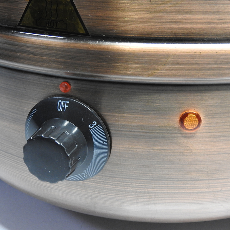 หม้ออุ่นซุป 10 ลิตร สีคอปเปอร์ 400W.