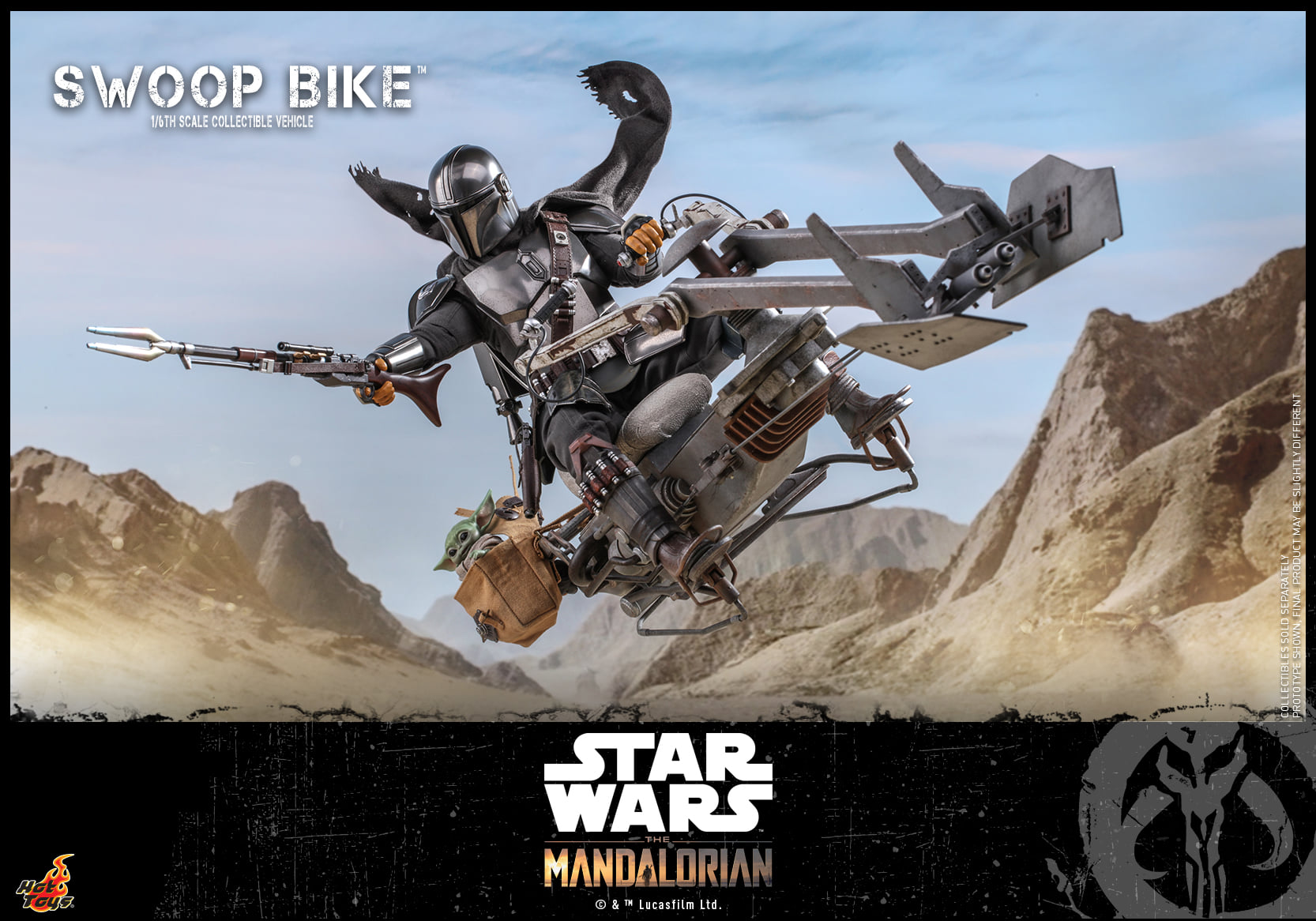 Hot Toys TMS053 1/6 Star Wars: The Mandalorian™ - Swoop Bike™