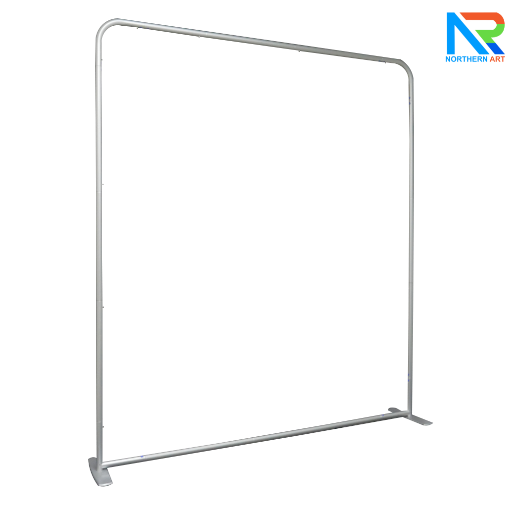 แบคดรอปผ้า (Fabric Backdrop) รุ่นตรง Savvy ขนาด (H)180 x (W)120-1000 cm. โครงอะลูมิเนียม ถอดประกอบได้ แถมฟรี! กระเป๋าใส่อุปกรณ์ 1 ใบ