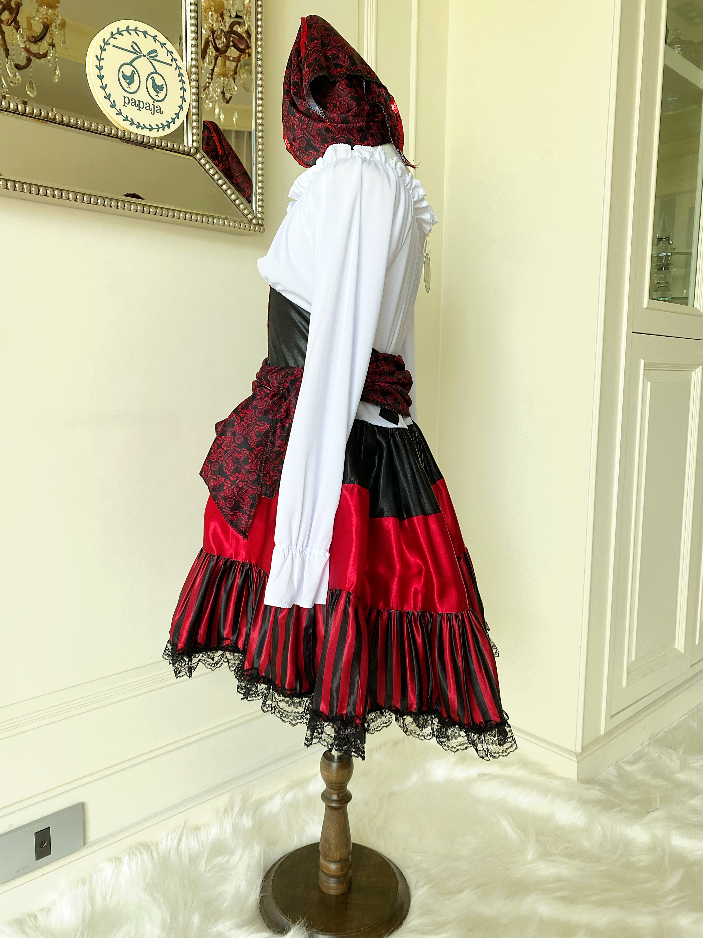 ชุดคอสเพลย์ ชุดโจรสลัดเด็กหญิง (Pirate Costume)