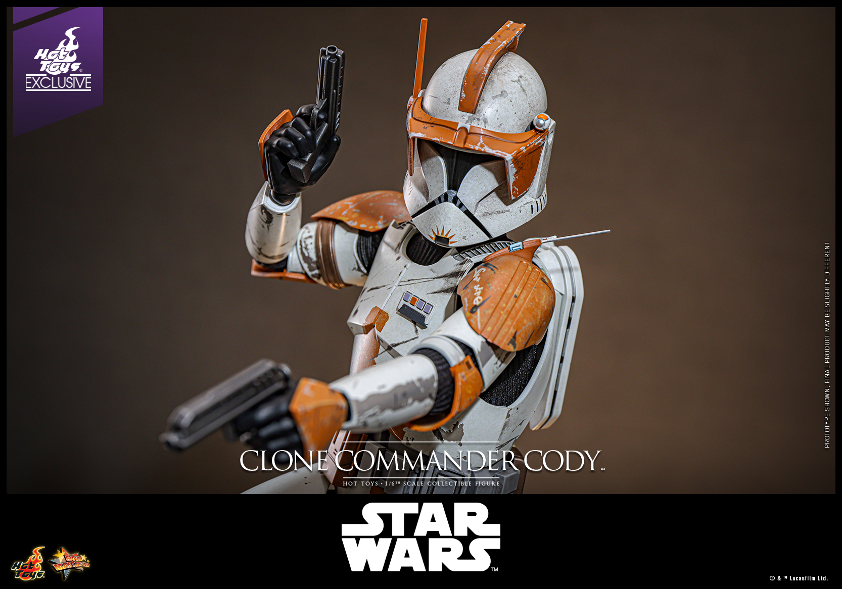 Hot Toys MMS796 Star Wars: Episode III Revenge of the Sith - Clone Commander Cody [Hot Toys Exclusive]