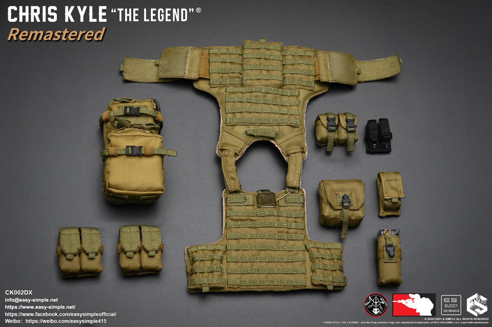 BlackOpsToys X Easy&Simple ES CK002DX Chris Kyle "The Legend" Remastered (Deluxe Version)