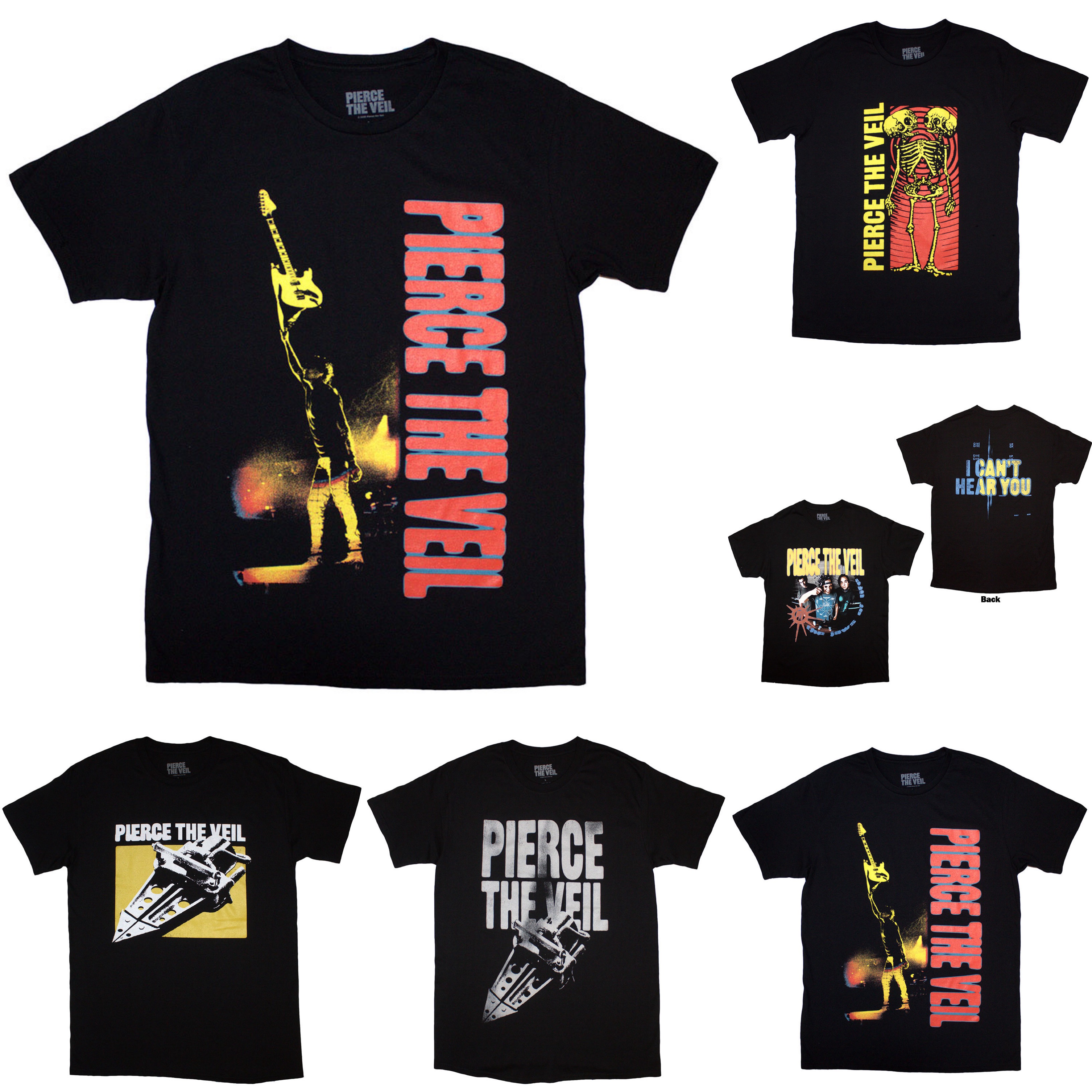 [PREORDER] เสื้อวง PIERCE THE VEIL T-SHIRT ลิขสิทธิ์แท้ UK รวมลายสุดฮิต