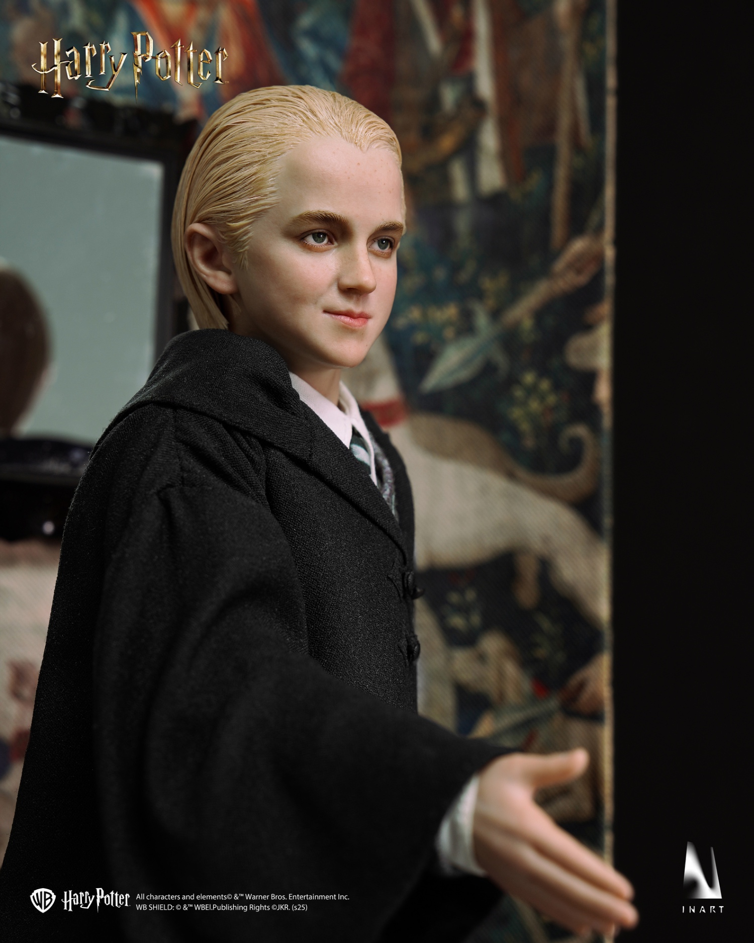 จำนวนจำกัด INART AG-A019D1 Harry Potter and the Sorcerer's Stone - Draco Malfoy (Deluxe Version) [Hair Transplant Head Sculpt]
