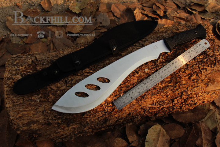 มีดใบตายมาเชเต้สุดโหด MACHETE KNIFE ยาว 19 นิ้ว ด้ามซิลิโคน By TWO MAN