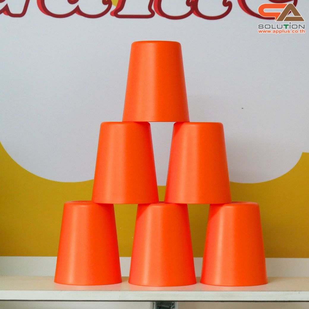 เกมส์ CARNIVAL GAME ปาแก้ว ขนาดโครง (W) 90 x (L)50 x (H)176 cm. พร้อมแก้ว 36 ใบ และบอลโฟม 12 ลูก