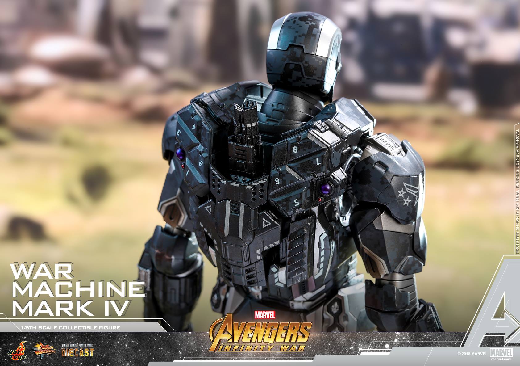Hot Toys MMS499D26 AVENGERS: INFINITY WAR 1/6 WAR MACHINE MARK IV
