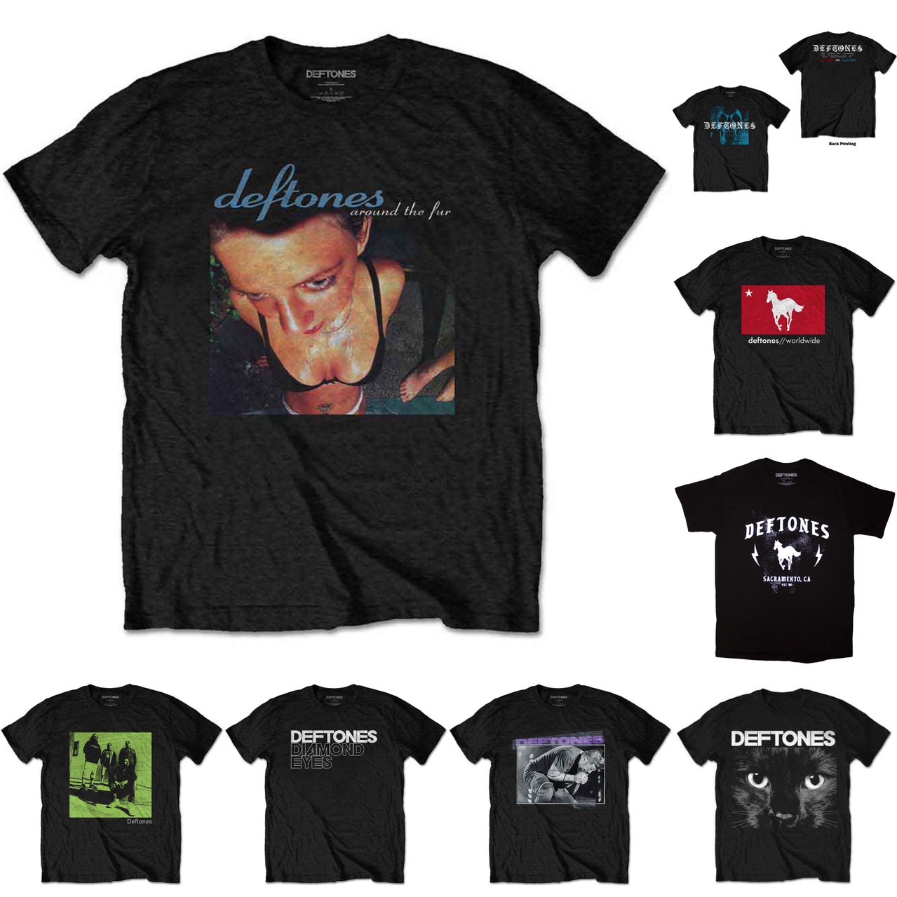 [PREORDER] เสื้อวง DEFTONES T-SHIRT ลิขสิทธิ์แท้ UK รวมลายสุดฮิต