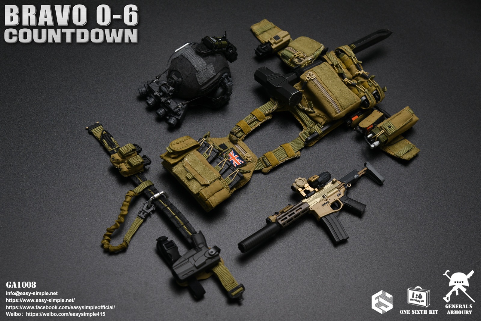 General's Armoury GA1008 Bravo 0-6 Countdown