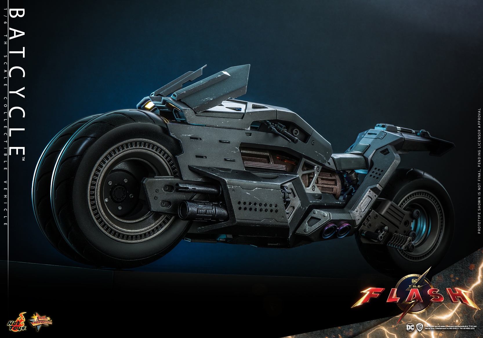 Hot Toys MMS704 1/6 The Flash - Batcycle