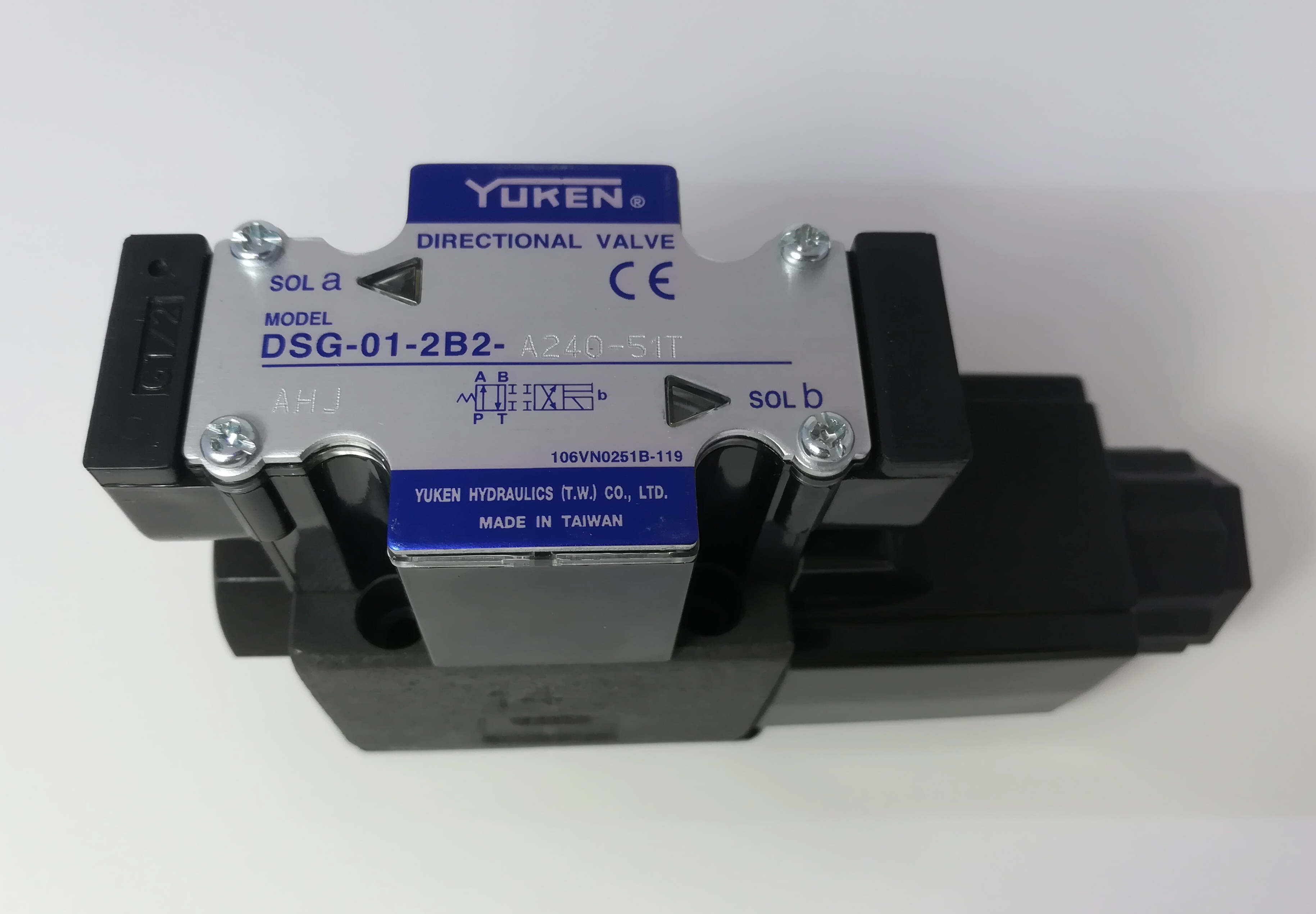 Solenoid Controlled Relief Valve SRV-03G-DSG-01-2B2-A220V
