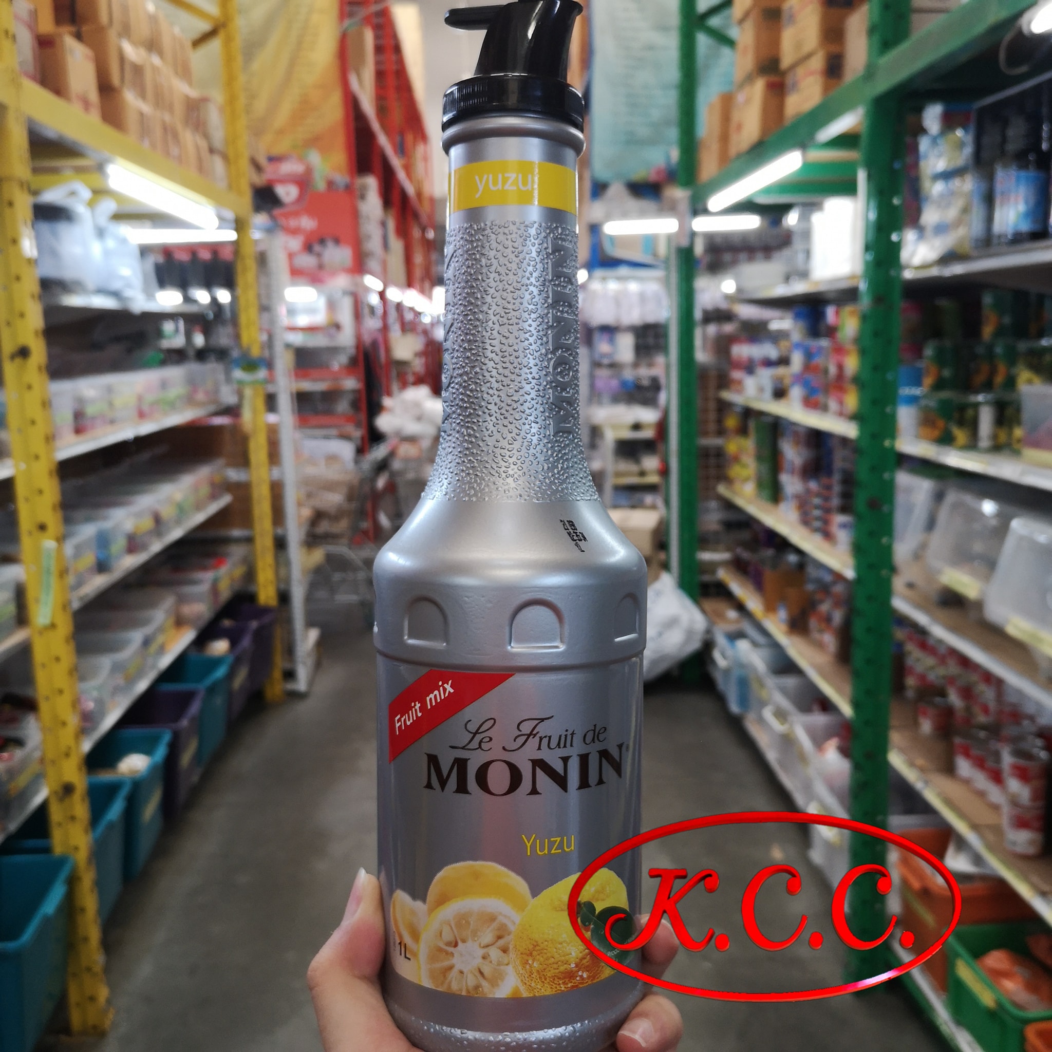 MONIN YUZU PUREE - เพียวเร่ ไซรัปกลิ่นยูซุ (1,000ml)