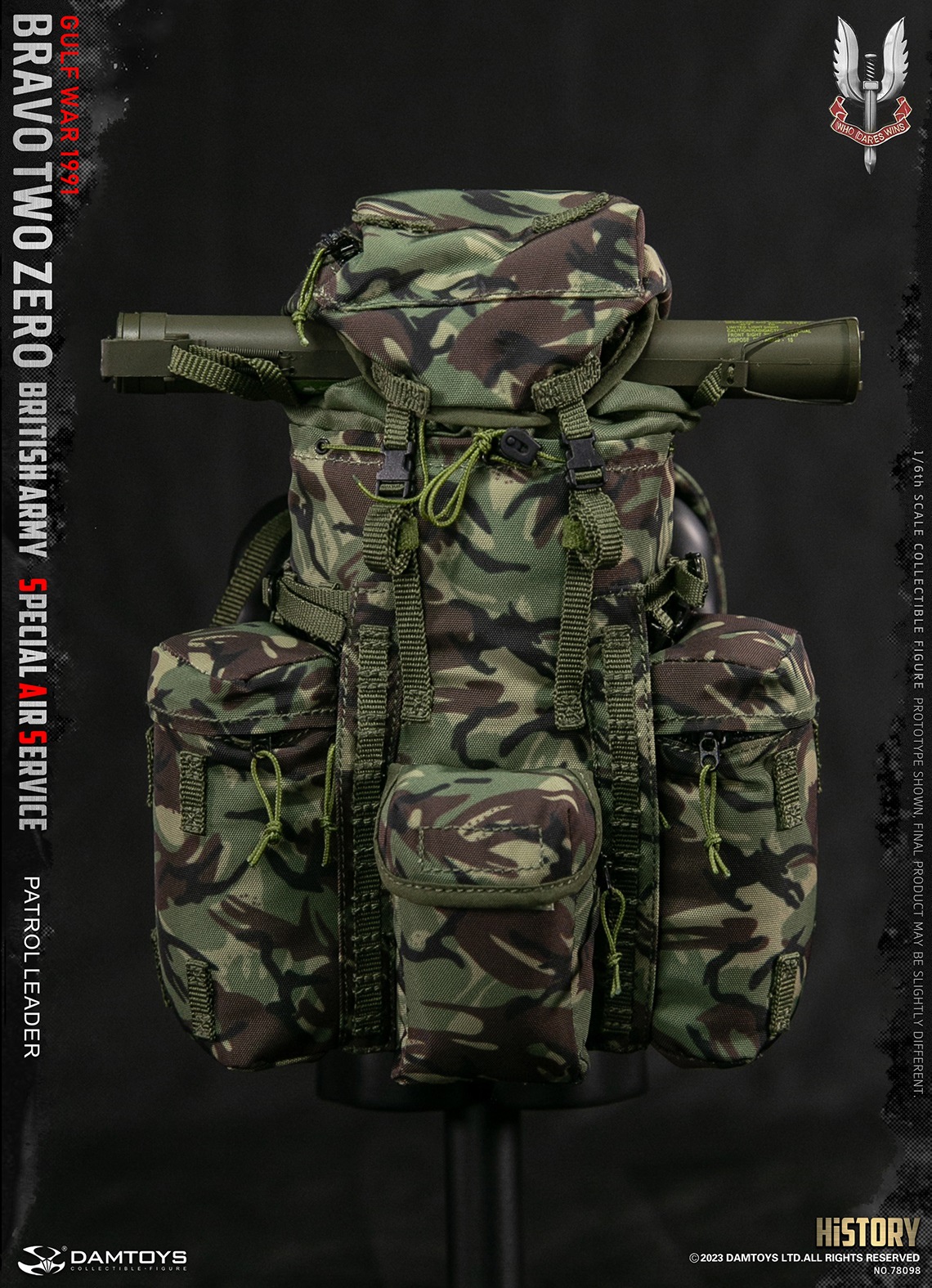 DAMTOYS 78098 1/6 "Bravo Two Zero" British Army Special Air Service (SAS) Patrol Leader