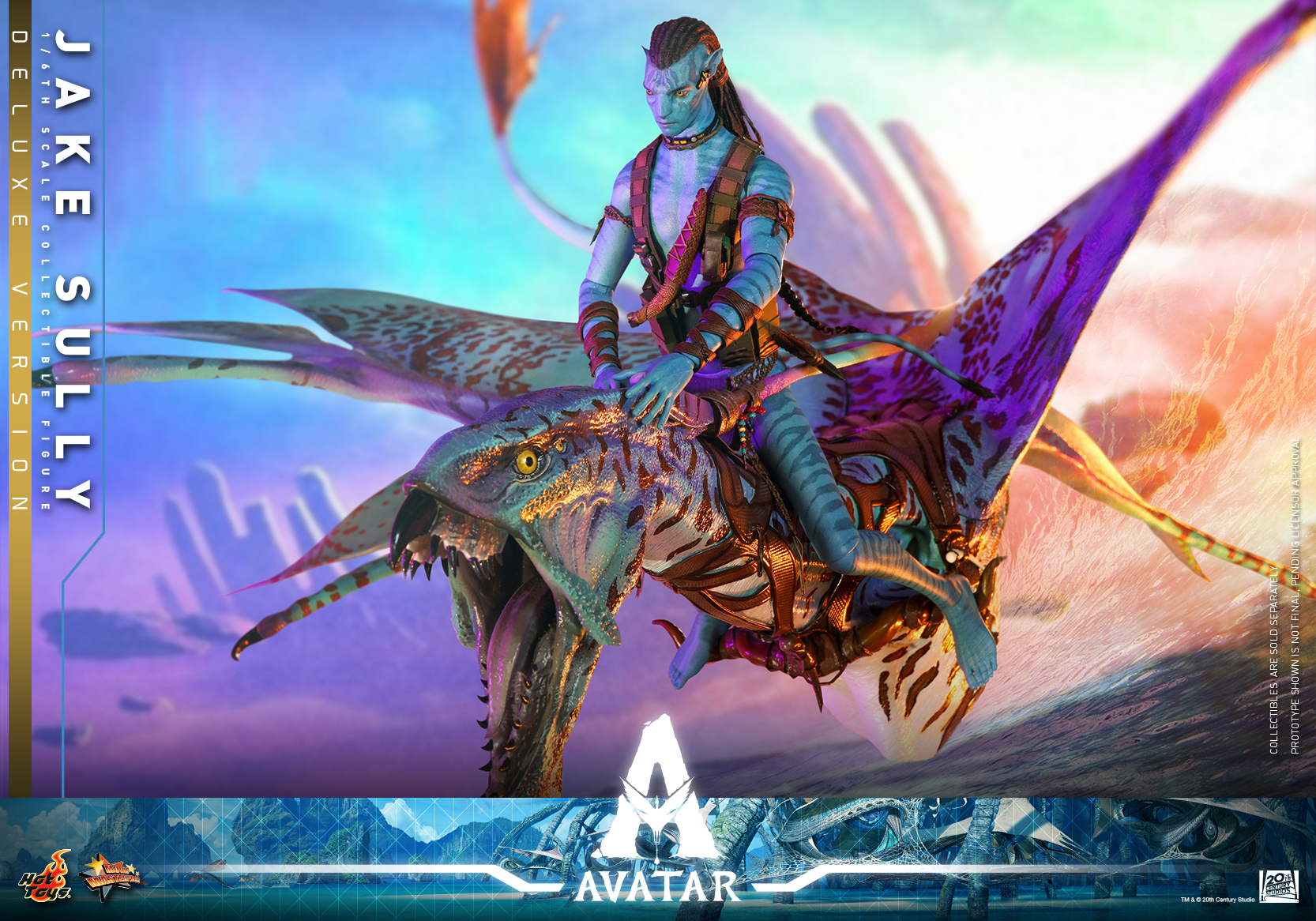 Hot Toys MMS684 1/6 Avatar: The Way of Water - Jake Sully (Deluxe Version)