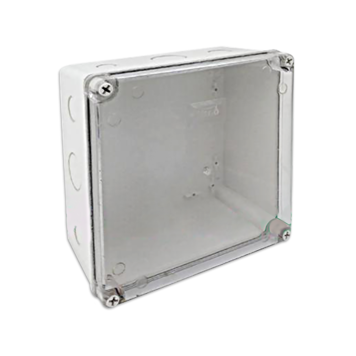 กล่องกันน้ำพลาสติก NANO ฝาใส (PC) NANO-206CW (16 ชิ้น/กล่อง)