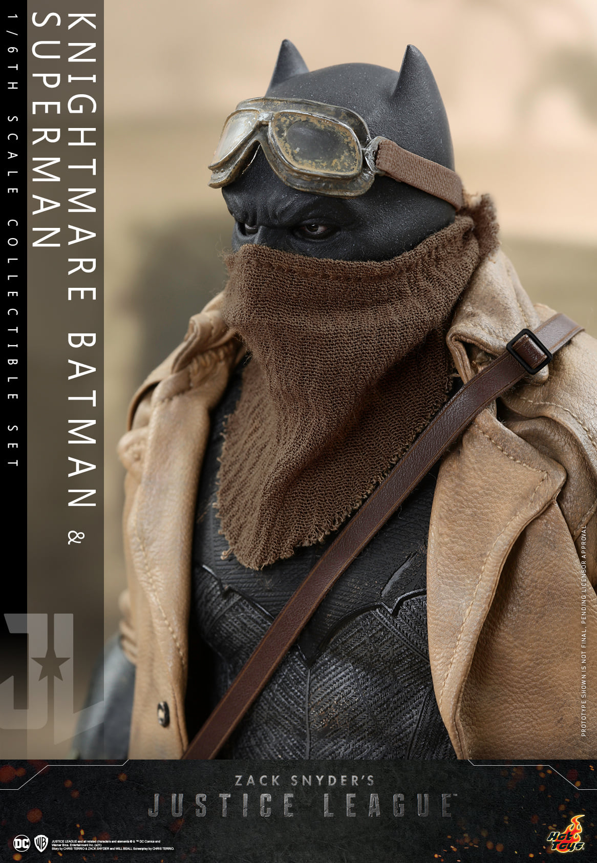 Hot Toys TMS038 1/6 Zack Snyder's Justice League - Knightmare Batman and Superman