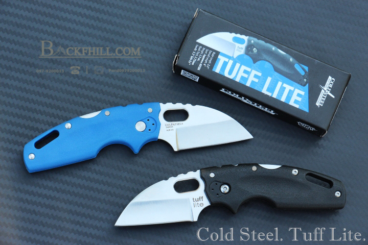 cold steel No.TUFF LITE ใบมีด JAPANESE STEEL AUS8A ( AAA ) สีดำ