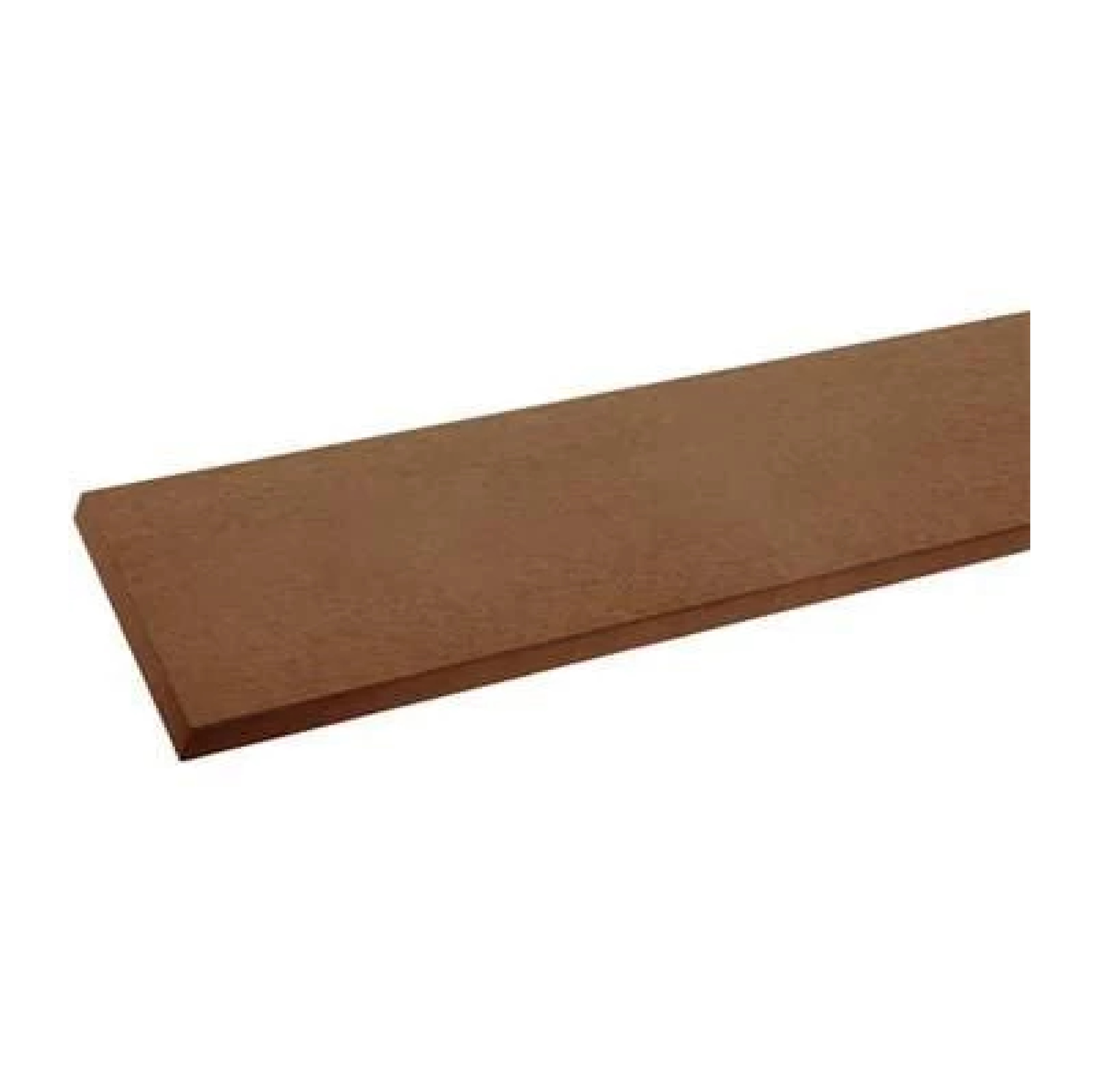 ไม้บันได หน้า 10 นิ้ว (ลูกนอน) CONWOOD รุ่น ลายเสี้ยน ขนาด 25 x 120 x 2.5 ซม. สีสัก
