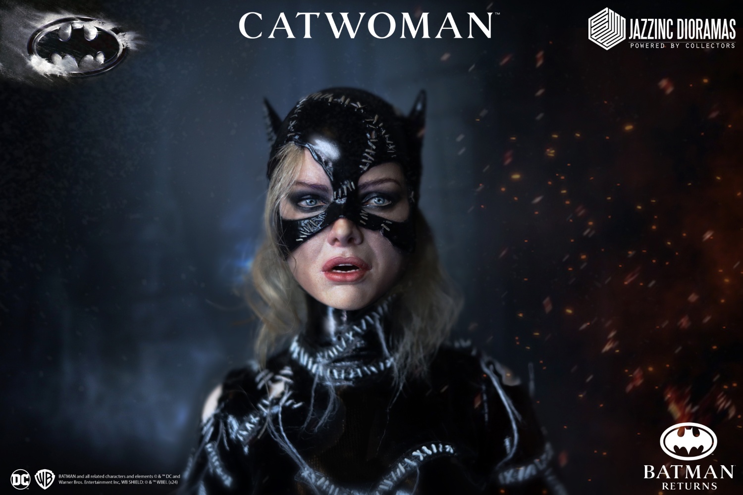 Jazzinc Dioramas JD-001E 1992 "Batman Returns" - Catwoman (Deluxe Two Pack Which Features, and an Exclusive Diorama) [ดีลักซ์ 2 แบบ และพิเศษฉากประตู]