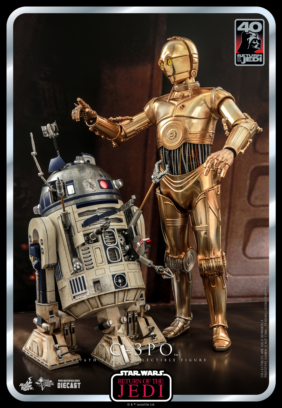 Hot Toys MMS701D56 1/6 Star Wars Episode VI: Return of the Jedi™ - C-3PO™