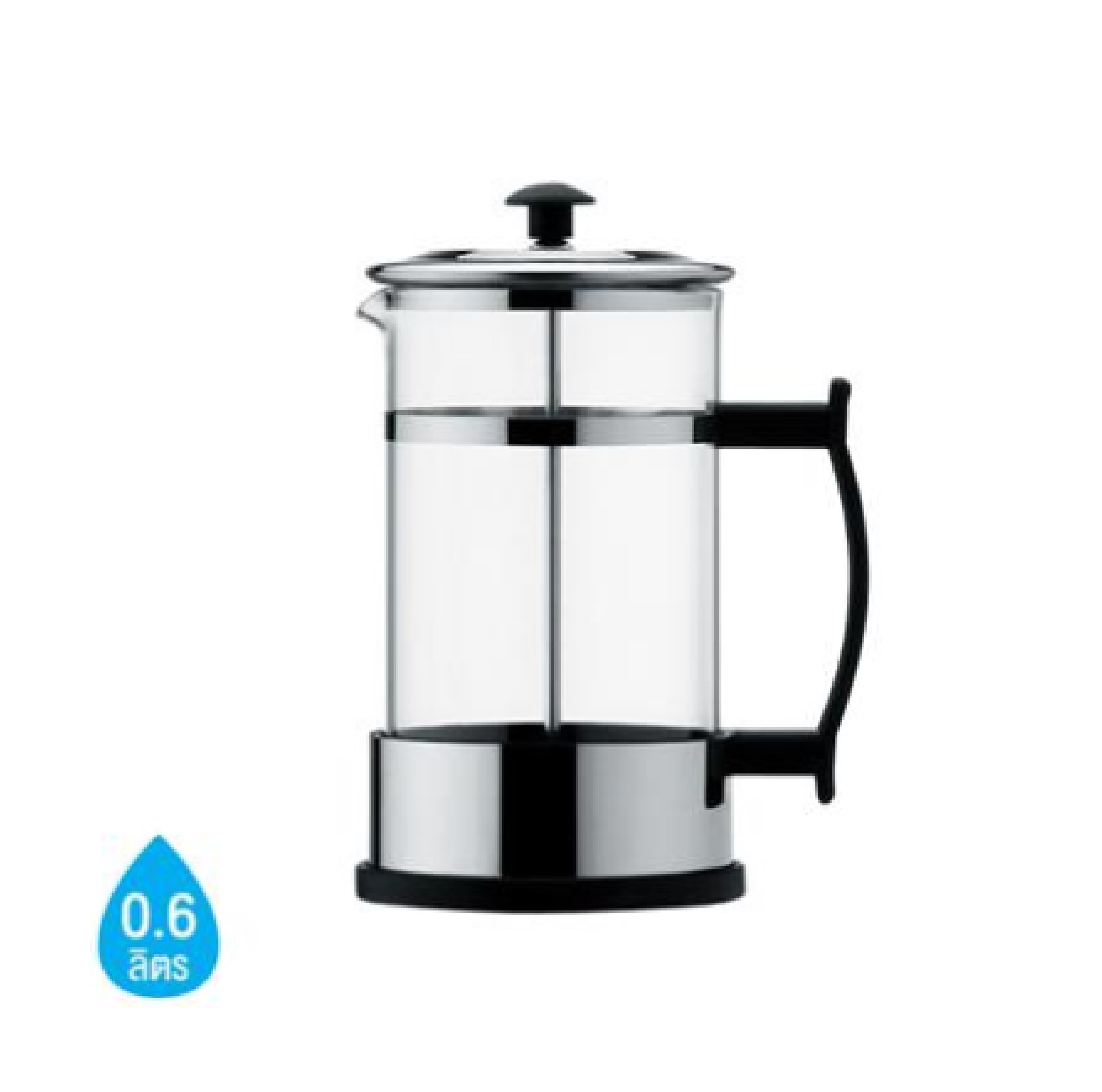 เครื่องชงชา กาแฟ KASSA HOME รุ่น B620-600 ขนาด 600 มล. สีสเตนเลส