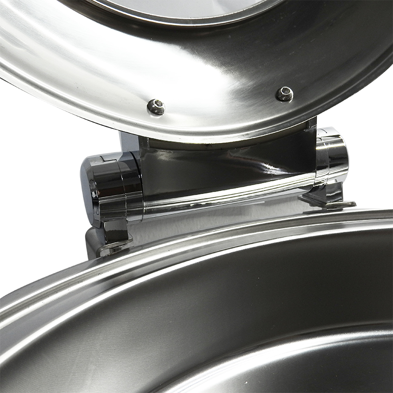 หม้ออุ่นอาหาร 6 ลิตร ทรงกลม ฝากระจก