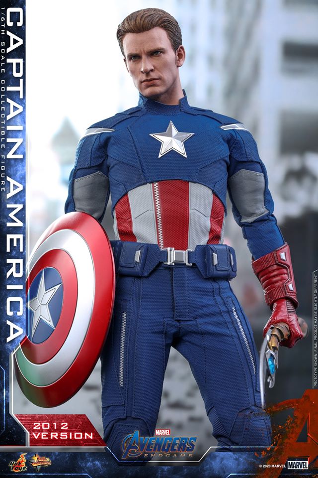 Hot Toys MMS563 Avengers: Endgame - Captain America (2012 Version)